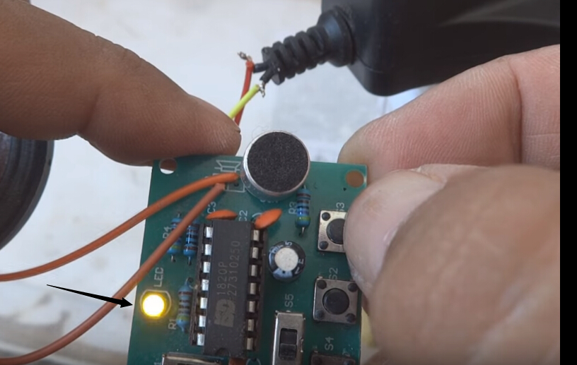 20S Voice Sound Module Recording Kit Sound Recorder DIY Kit